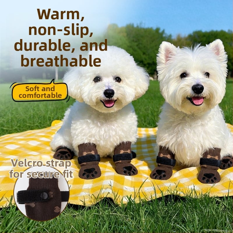 Kutyamancs zokni – cartoon minta, pamut, Jacquard kötés, DW-022