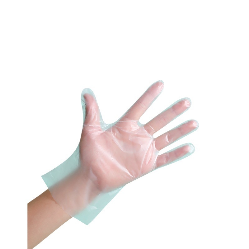 Jednokratne plastične rukavice, 1.1 mm debljina, prozirne, zaštita od prašine, labava manšeta