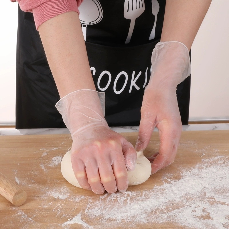 Jednokratne rukavice, PVC/latex/guma, bez praška, pogodne za rukovanje hranom i catering