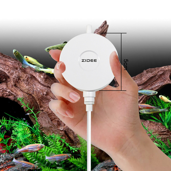 Stolna pumpa za kisik za akvarij, protok 450 ml/min, snaga 1,3 W, buka ≤30 dB, napajanje AC