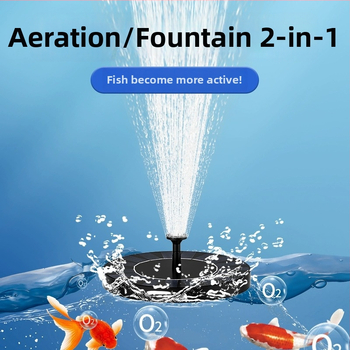 Shouli Αντλία Κυκλοφορίας Νερού για Μικρή Οικιακή Δεξαμενή – Ηλιακό Σιντριβάνι Αερισμού, Εξωτερικός Ιχθυόκηπος και Βραχώδης Κήπος