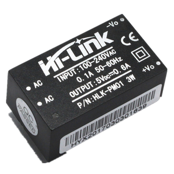 AC-DC izolirani napajajući modul HLK-PM01, SUNLEPHANT, inteligentno prebacivanje, ulaz 100-240V, izlaz 5V, 250 mA