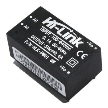 AC-DC izolirani napajajući modul HLK-PM01, SUNLEPHANT, inteligentno prebacivanje, ulaz 100-240V, izlaz 5V, 250 mA