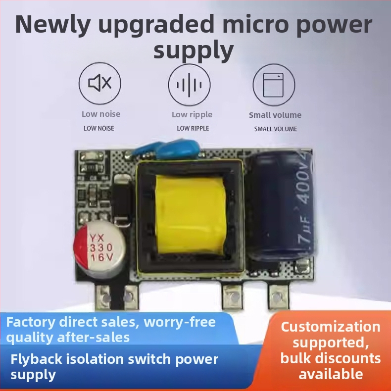 Pinvo izolovaný AC-DC napájací modul s nízkym rušením, vstup 220V, výstupy 3.7V/4.2V/5V/9V/12V/15V/24V