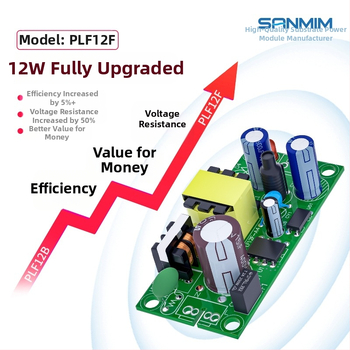 12V prepínacie napájanie modul s AC-DC izoláciou, stabilizovaný výstup 5V, 12W, vstup 220V na 5V, komunikačné rozhranie