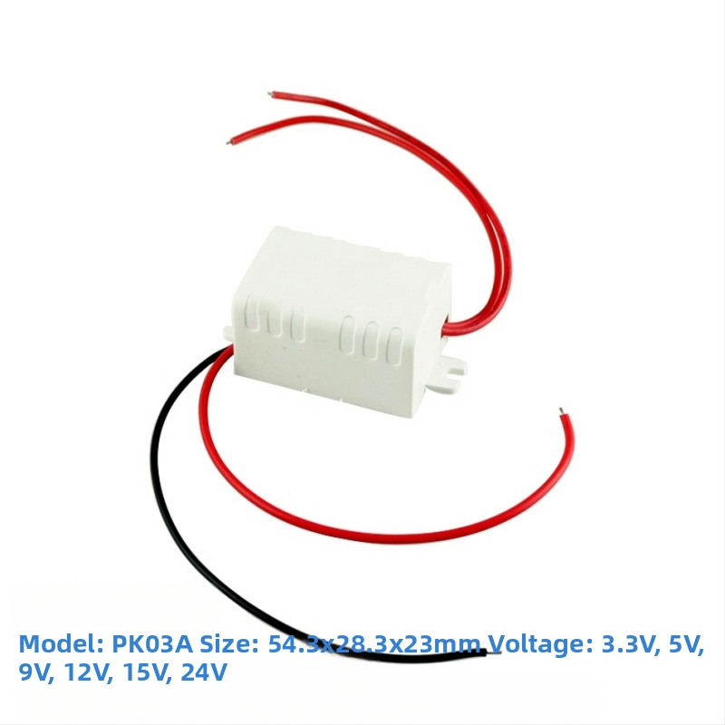 Izolovaný AC-DC prepäťový napájací modul, 220V na 12V, jednokanálový, LED holá doska