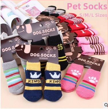 Kutya zokni – gyapjú, lazán stílusú, beltéri használatra