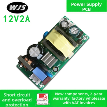 Izolovaný prepínaný zdroj napájania s doskou (bare-board) – 24W, vstup 220V AC, výstup 12V