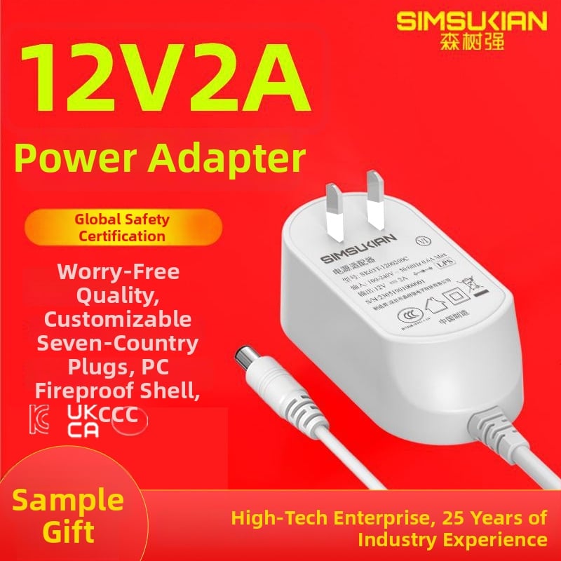 AC/DC napajanje SK03T, izlaz 12V 2A, 24W, ulaz 100-240V