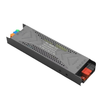 Вътрешно LED захранване с димер, вход 24V, DC12V константно напрежение на изхода, превключващ тип, 90% ефективност