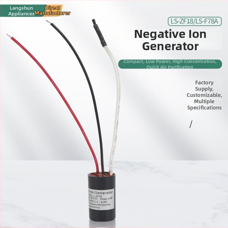 Μονάδα γεννήτριας αρνητικών ιονίων για απομάκρυνση οσμών και σωματιδίων – αξεσουάρ καθαριστή αέρα, τροφοδοσία DC/AC