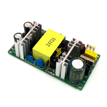 Платка за захранване с превключвател — индустриална платка за захранване, 24V 3A, 72W/84W, AC-DC, вграден DC захранващ модул, универсална