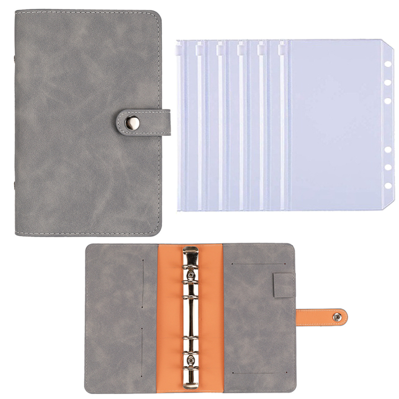 Caiet cu foi detașabile, cu 6 găuri, pagini PVC, logo imprimat, personalizare — Yu Xi TY001