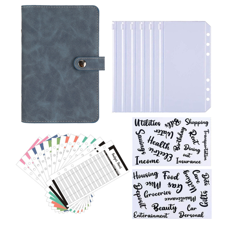 Caiet cu foi detașabile, cu 6 găuri, pagini PVC, logo imprimat, personalizare — Yu Xi TY001