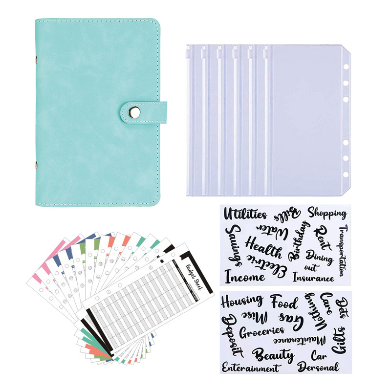 Caiet cu foi detașabile, cu 6 găuri, pagini PVC, logo imprimat, personalizare — Yu Xi TY001