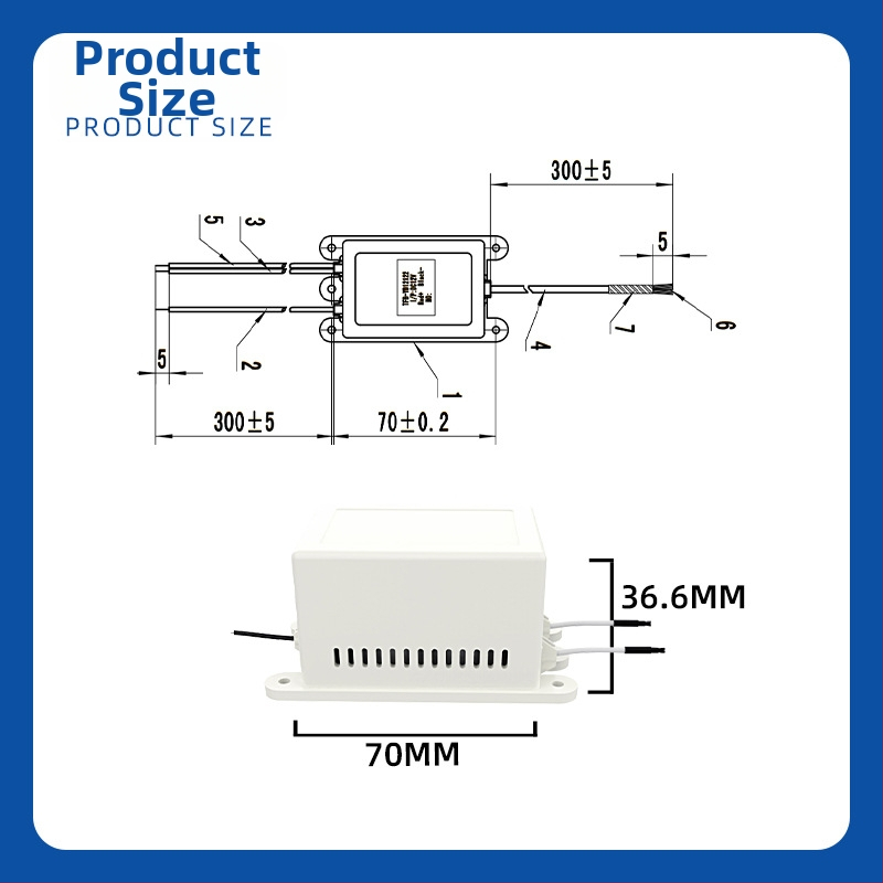 TRUMPXP TFB-Y122 Γεννήτρια Αρνητικών Ιόντων — Αφαίρεση Καπνού και Σκόνης, Αντιστατικό