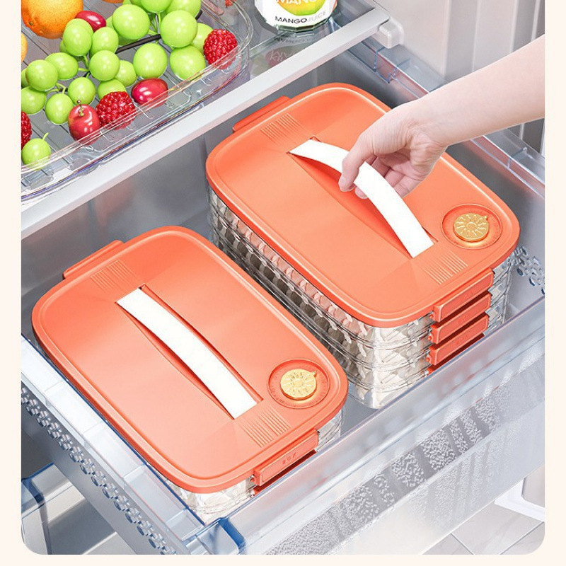 Kutija za pohranu knedli, plastična, nordijski stil, model EGSNmfkM