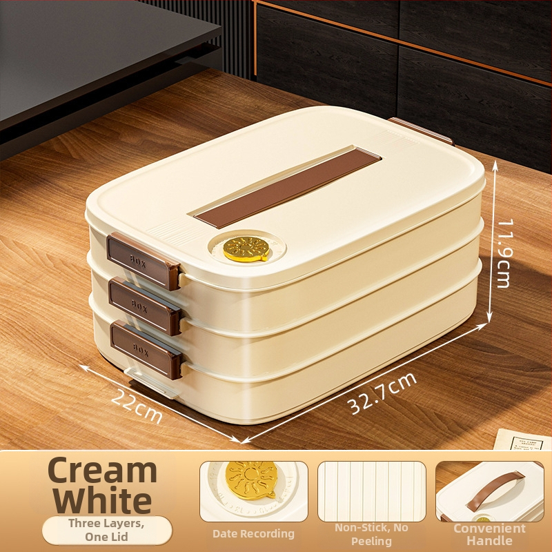 Kutija za pohranu knedli, plastična, nordijski stil, model EGSNmfkM