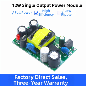 Modul de alimentare pe placă RH-12W cu comutator, izolație DC reglată, 5V/15V/24V/36V, 12W