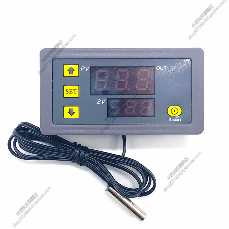 W3230 Visoko precizan regulator temperature s digitalnim zaslonom, modul termostata, podesiva postavka temperature, 0-250V