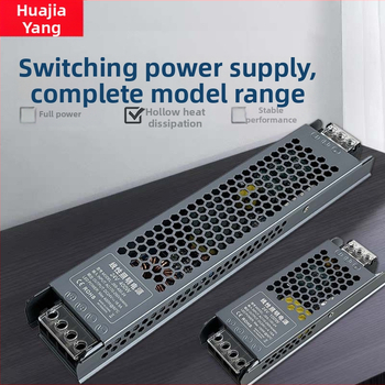 Transformator LED pentru bandă 12/24V, sursă de alimentare cu comutator, IP20, CE