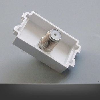 PZ 128-typu TV F-typu koaxiálny modul pre stenu a podlahovú zásuvku, univerzálna inštalácia