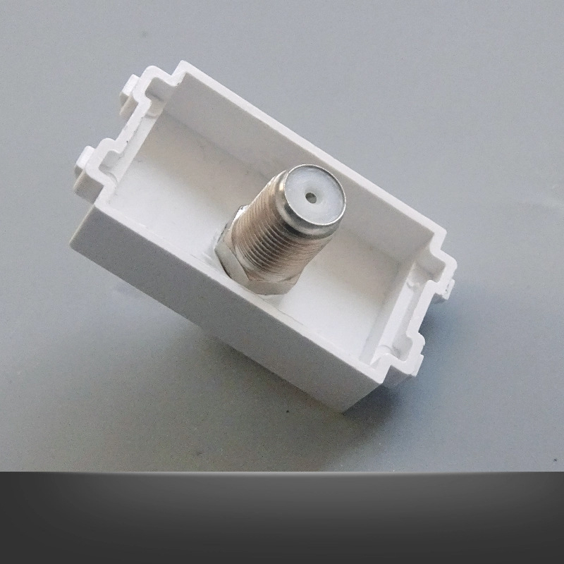 PZ 128-typu TV F-typu koaxiálny modul pre stenu a podlahovú zásuvku, univerzálna inštalácia