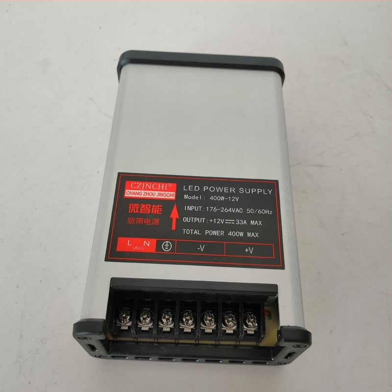 Vonkajšie LED napájanie 12V 33A 400W PWM, IP63 ochrana, vstup 220V AC