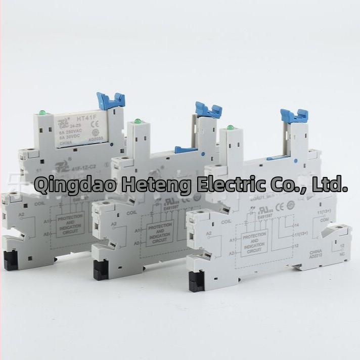 Modul zásuvky polovodičového relé, ultra tenký, miniatúrny, 41F-1Z-C2-1, Heteng