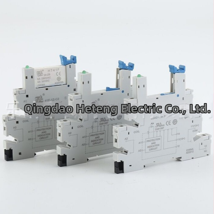 Modul zásuvky polovodičového relé, ultra tenký, miniatúrny, 41F-1Z-C2-1, Heteng