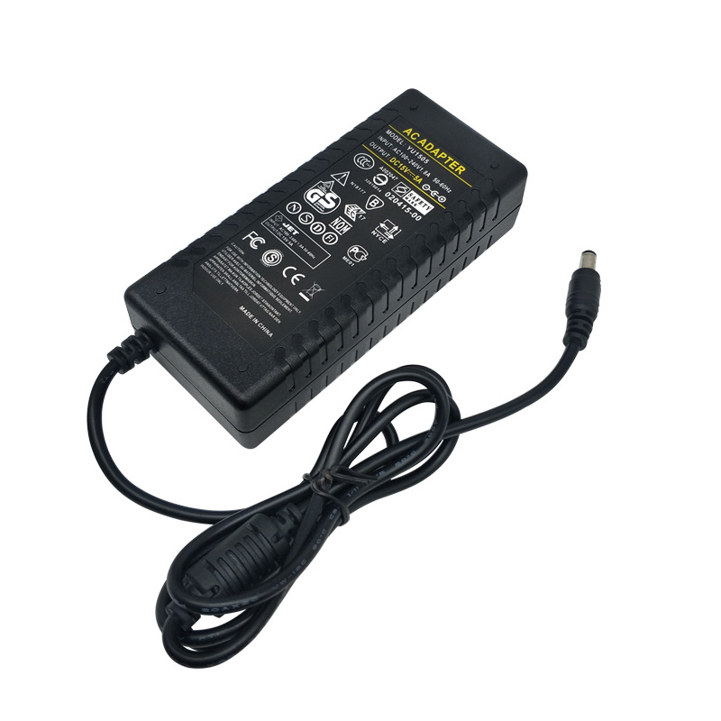 Превключващо захранване 15V 5A за LCD монитор, 75W, вход 100-240V, 50/60 Hz, ефективност 85%