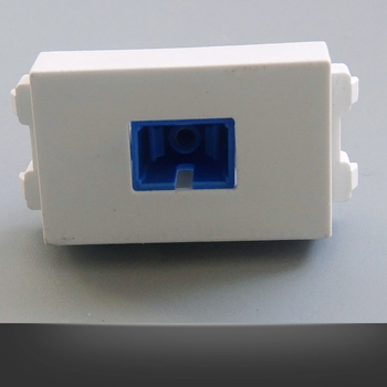 128-typu SC optický adaptér modul pre optické vlákno telekomunikačnej triedy – priame zapojenie, kombinovaný pre stenu panel a podlahovú zásuvku s montážnou krabicou