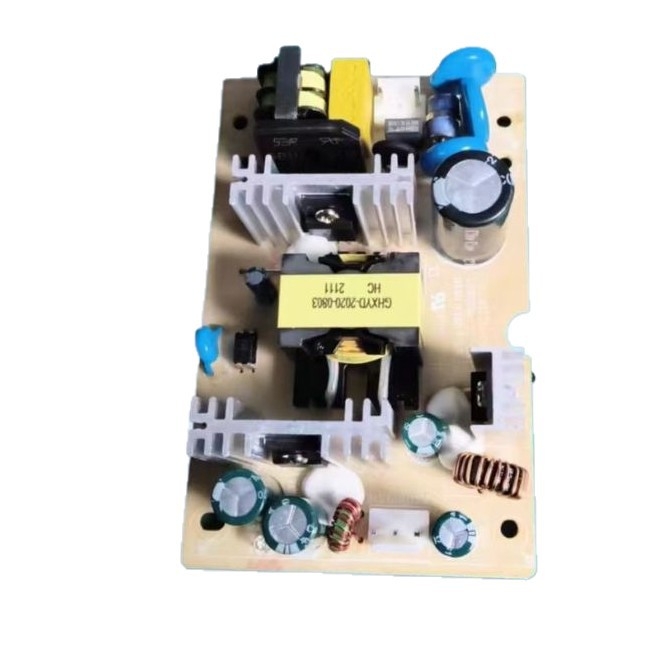 Kapcsolóüzemű tápegység panel (bemenet 12V/24V/36V; áram 4A/5A/6A/8A; üres PCB; OEM-kész)