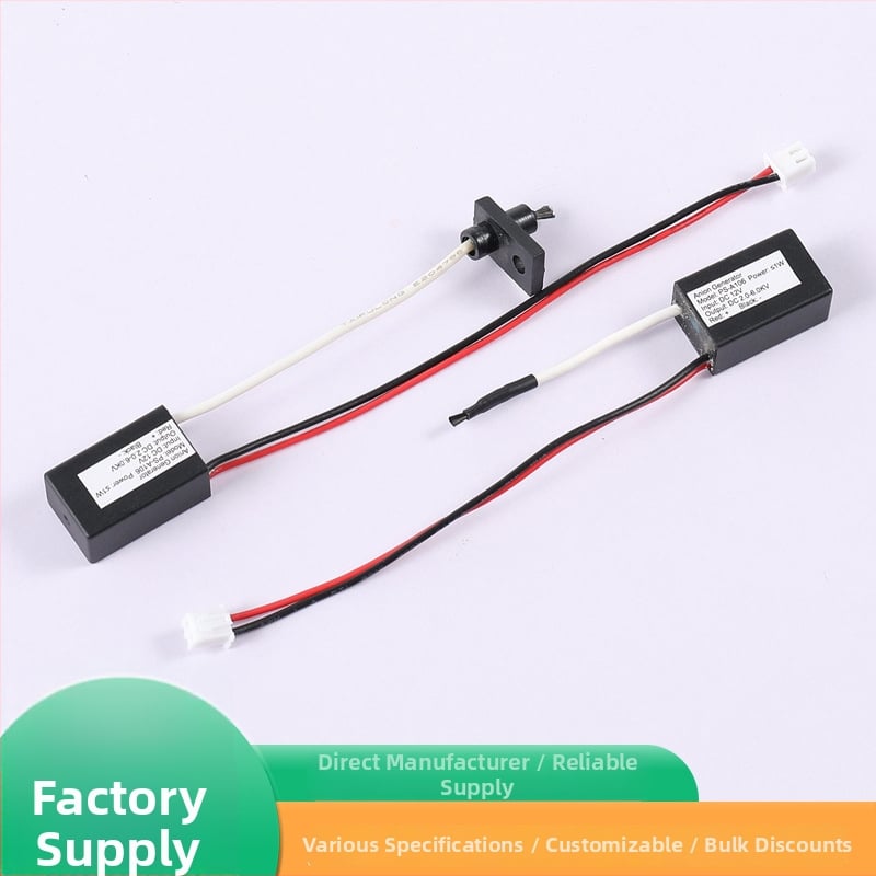 PS-A106 autóban használható negatív iongenerátor — tisztítja a levegőt és eltávolítja a füstöt, 1–3 W, DC3.7V/DC12V vagy AC220V