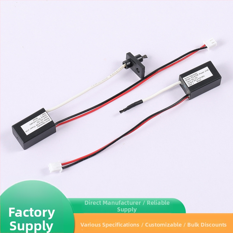PS-A106 autóban használható negatív iongenerátor — tisztítja a levegőt és eltávolítja a füstöt, 1–3 W, DC3.7V/DC12V vagy AC220V