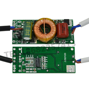 DC-DC подемно захранване за светодиодно точково осветление, вход 12–24 V, изход 28–36 V, мощност 50 W, ток 0.9 A, ефективност 95%