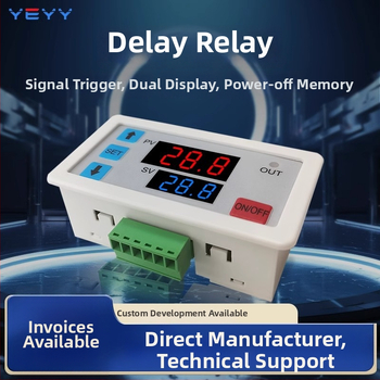 Modul releja s kašnjenjem vremena i cikličkim spajanjem, višefunkcionalni vremenski sklop, visoka preciznost upravljača