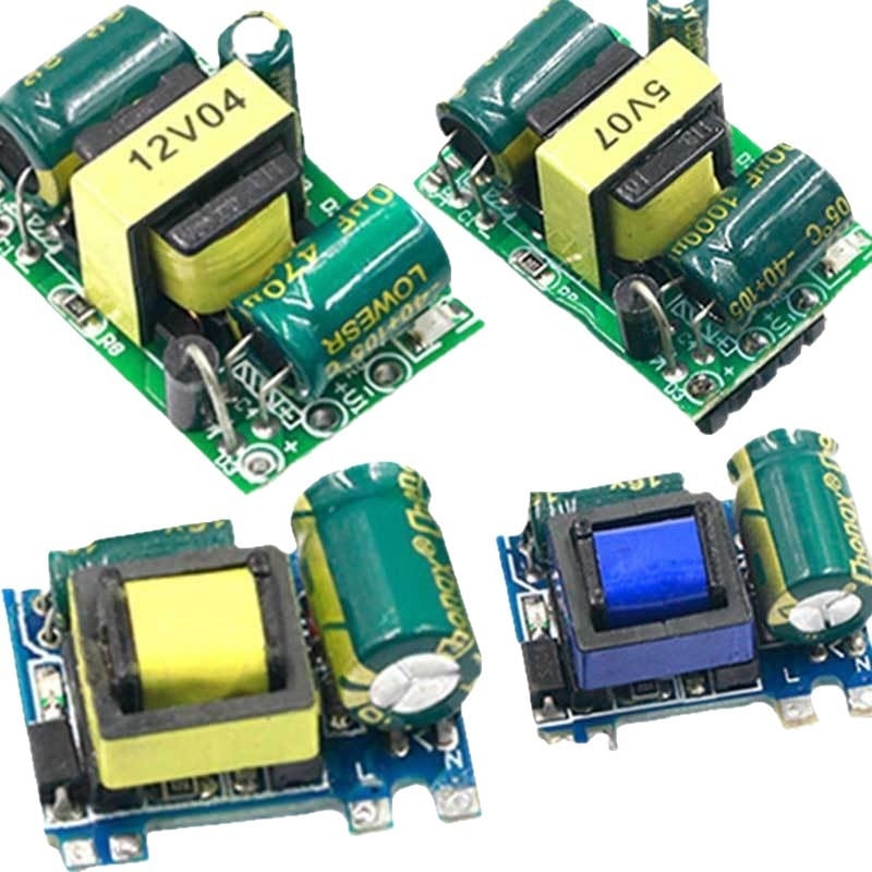 AC-DC szigetelt tápegység modul, bemenet 220V, kimenet 6.5V, 450mA, step-down modul