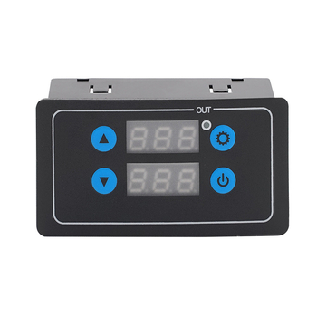 Panelni digitalni vremenski rele modul s kašnjenjem i ciklusnim upravljanjem; elektromagnetska primjena; bakreni laminat + PVC kućište