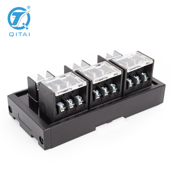 Qitai QMT075-3 3-полюсен AC/DC разклонителен клемен блок с модул за разширение