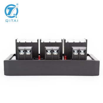Qitai QMT075-3 3-полюсен AC/DC разклонителен клемен блок с модул за разширение