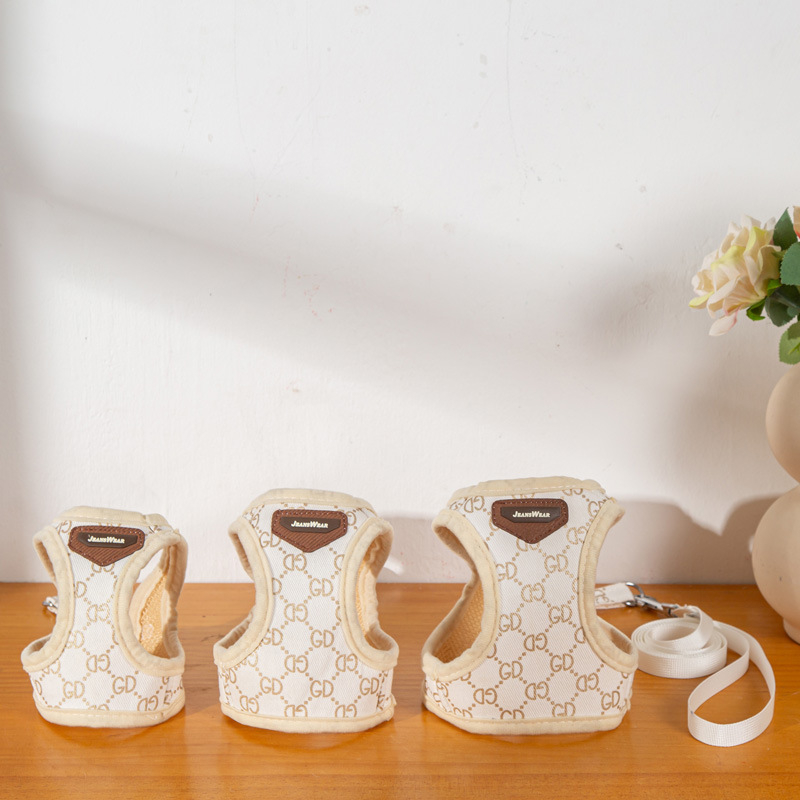 Mačji prsno-hrbtni pojas s poliesterom i užetom