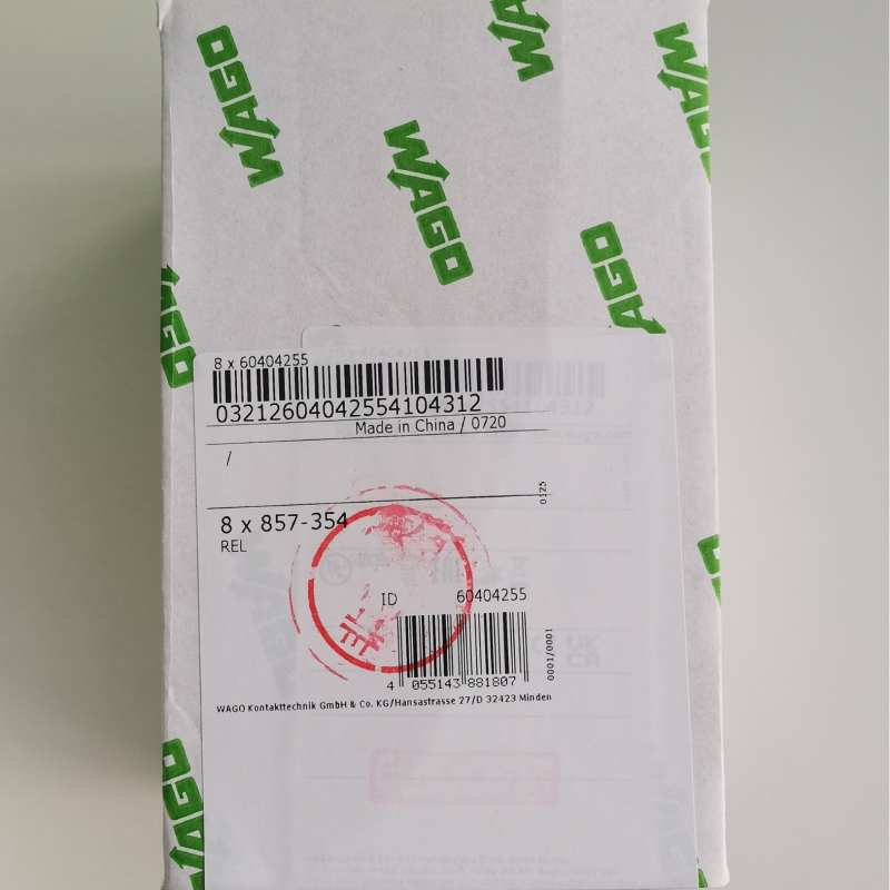 857-354 Γερμανικό ρελέ μοντέλο, είσοδος 24 V AC/DC, 1 επαφή Form-C