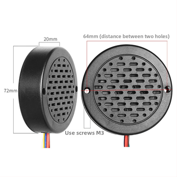 Alarmni govorni modul za upozorenje, četverokanalan RS-485, model YX72, napajanje DC6-30V, 1 zona