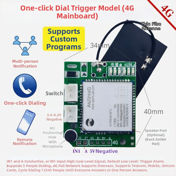 Glavna ploča s jednim gumbom za daljinsko pozivanje, daljinski alarm i obavijest o nužnom pozivu za lifte, upravljanje imovinom, kampusi i tvornice
