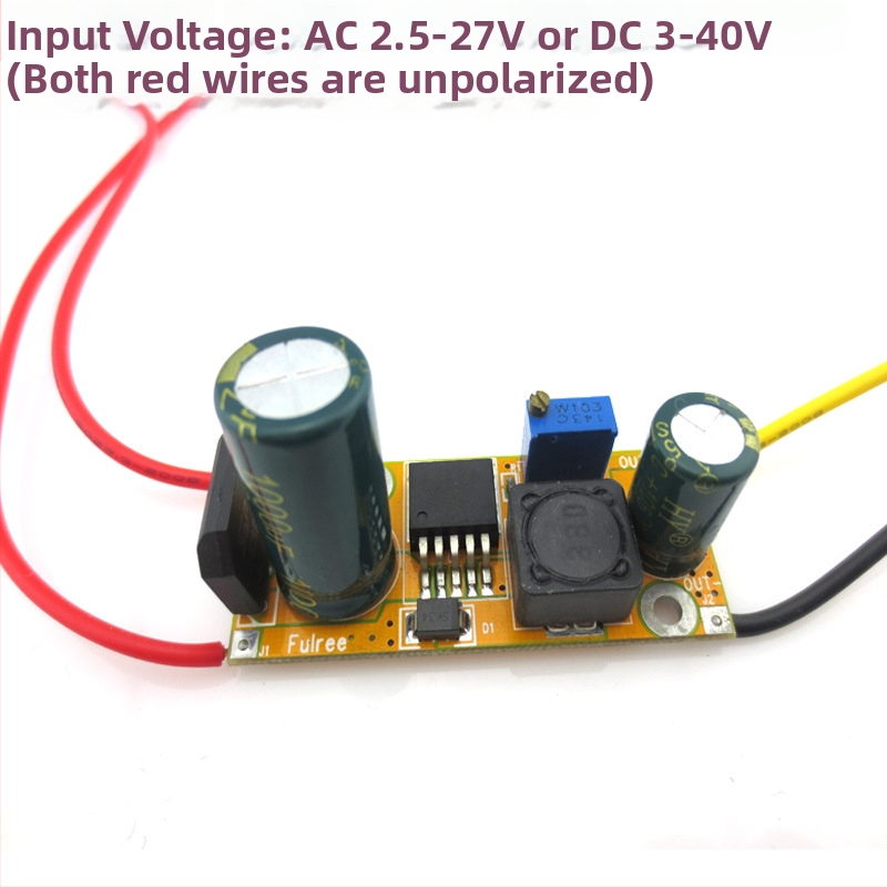 Laserový AC-DC krokový menič FU-ZHQ-60V-DC-12V-1A (Vstup: 60V DC; Výstup: 12V DC; Prúd: 1A)