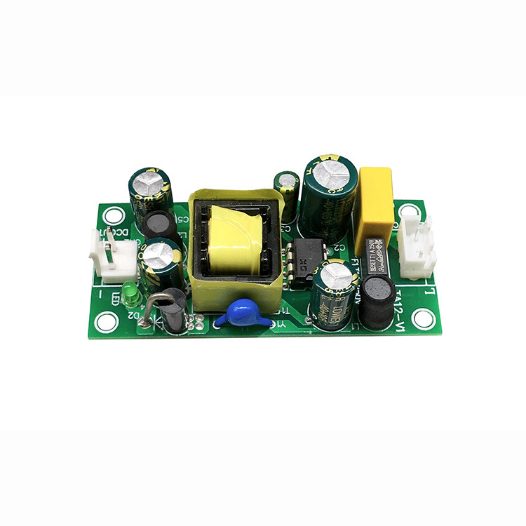 Modul sursă de alimentare AC/DC switch (12V, 12W; intrare 90-264V; protecții: scurtcircuit, suprasarcină, temperatură; eficiență 78%)