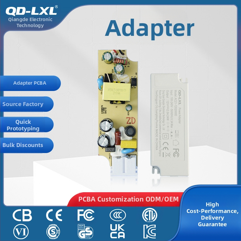 QD-LXL 24V 2A napájací hlavný riadiaci PCBA – model AC21, substrát Plastic 22F