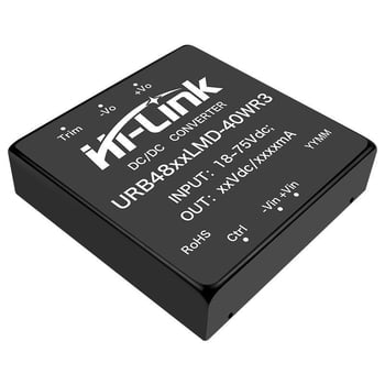 URB4805LMD-40WR3 Izolirani DC-DC napajajući modul s ulazom 48V i izlazima 5V/12V/24V