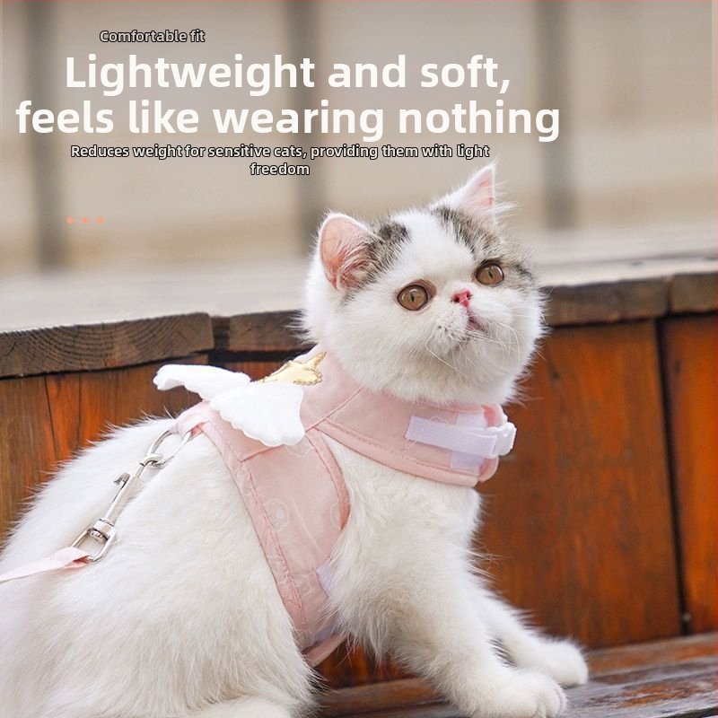 Mačji prsni pojas s povodcem, protiv bijega